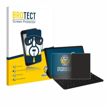 Vorderseite einer Produktverpackung mit dem Markenlogo BROTECT. Daneben ist das Gerät Laptok LAPA7LBK 11