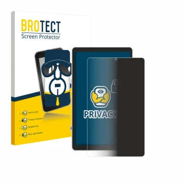 Vorderseite einer Produktverpackung mit dem Markenlogo BROTECT. Daneben ist das Gerät Ulefone Tab A9 Pro mit dem zugehörigen D