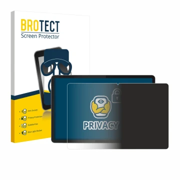 Vorderseite einer Produktverpackung mit dem Markenlogo BROTECT. Daneben ist das Gerät Lenovo Tab K11 (2. Gen.) mit dem zugehör