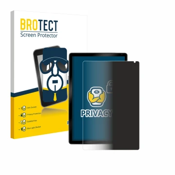 Vorderseite einer Produktverpackung mit dem Markenlogo BROTECT. Daneben ist das Gerät Yicty C108 10.1