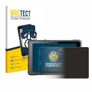 Vorderseite einer Produktverpackung mit dem Markenlogo BROTECT. Daneben ist das Gerät Geshem MTK6877 mit dem zugehörigen Displ