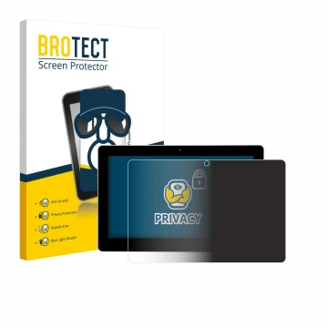 Vorderseite einer Produktverpackung mit dem Markenlogo BROTECT. Daneben ist das Gerät Victron Energy GX Touch 70 Flush mit dem