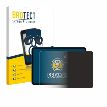 Vorderseite einer Produktverpackung mit dem Markenlogo BROTECT. Daneben ist das Gerät Xiaomi Poco Pad X1 mit dem zugehörigen D