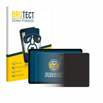 Vorderseite einer Produktverpackung mit dem Markenlogo BROTECT. Daneben ist das Gerät Xiaomi Poco Pad M1 mit dem zugehörigen D