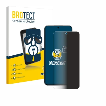 Vorderseite einer Produktverpackung mit dem Markenlogo BROTECT. Daneben ist das Gerät Oppo A6 Pro mit dem zugehörigen Displays