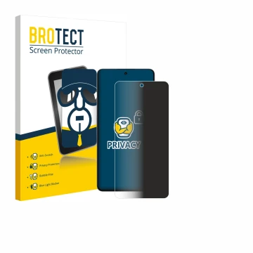 Vorderseite einer Produktverpackung mit dem Markenlogo BROTECT. Daneben ist das Gerät Oppo K13 Turbo Pro mit dem zugehörigen D