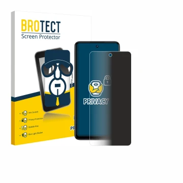 Vorderseite einer Produktverpackung mit dem Markenlogo BROTECT. Daneben ist das Gerät Philips S7710 Omni 10 mit dem zugehörige