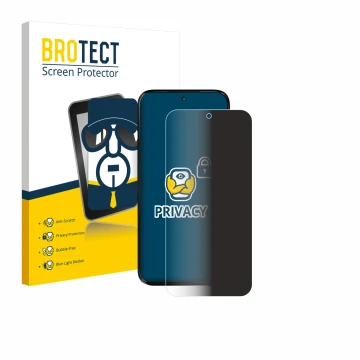 Vorderseite einer Produktverpackung mit dem Markenlogo BROTECT. Daneben ist das Gerät Motorola Moto G77 mit dem zugehörigen Di