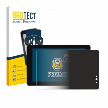 Vorderseite einer Produktverpackung mit dem Markenlogo BROTECT. Daneben ist das Gerät Lilliput 719/T 7