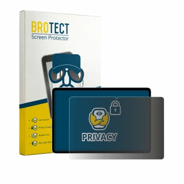 Vorderseite einer Produktverpackung mit dem Markenlogo BROTECT. Daneben ist das Gerät Teclast P35 mit dem zugehörigen Displays