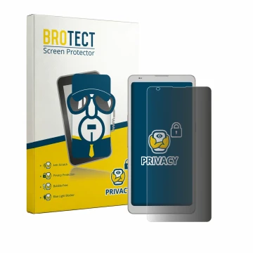 Vorderseite einer Produktverpackung mit dem Markenlogo BROTECT. Daneben ist das Gerät Boox Palma 3 mit dem zugehörigen Display