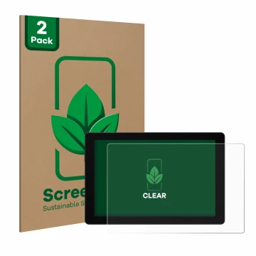 Vorderseite einer Produktverpackung mit dem Markenlogo ScreenLeaf. Daneben ist das Gerät SmallHD Cine 7 mit dem zugehörigen Di