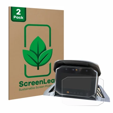 Vorderseite einer Produktverpackung mit dem Markenlogo ScreenLeaf. Daneben ist das Gerät Honda ADV350 4