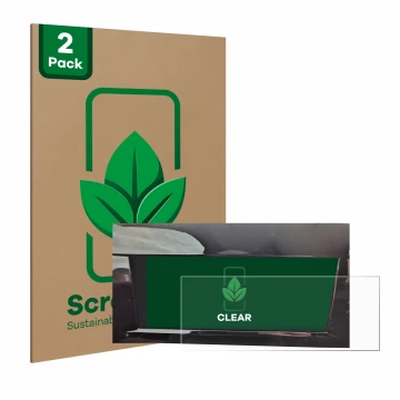 Vorderseite einer Produktverpackung mit dem Markenlogo ScreenLeaf. Daneben ist das Gerät Opel Astra L 2022 Digital Cockpit mit