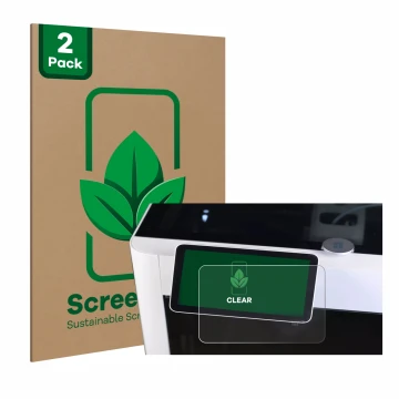 Vorderseite einer Produktverpackung mit dem Markenlogo ScreenLeaf. Daneben ist das Gerät Bambu Lab X1-Carbon 3D Printer mit de