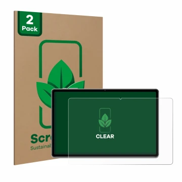 Vorderseite einer Produktverpackung mit dem Markenlogo ScreenLeaf. Daneben ist das Gerät Sebbe S23 11