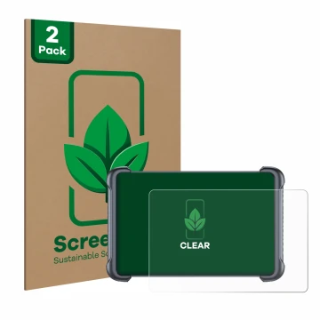 Vorderseite einer Produktverpackung mit dem Markenlogo ScreenLeaf. Daneben ist das Gerät Thinkcar Thinkscan 689BT mit dem zuge