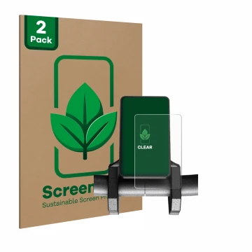 Vorderseite einer Produktverpackung mit dem Markenlogo ScreenLeaf. Daneben ist das Gerät Joyor S10-S V1 mit dem zugehörigen Di