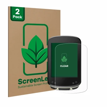 Vorderseite einer Produktverpackung mit dem Markenlogo ScreenLeaf. Daneben ist das Gerät Magene C506 SE mit dem zugehörigen Di