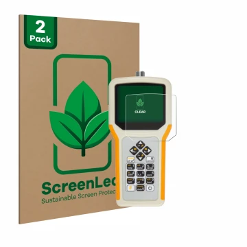 Vorderseite einer Produktverpackung mit dem Markenlogo ScreenLeaf. Daneben ist das Gerät RigExpert AA-55 Zoom mit dem zugehöri