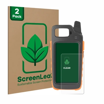 Vorderseite einer Produktverpackung mit dem Markenlogo ScreenLeaf. Daneben ist das Gerät Xhorse Key Tool Max Pro mit dem zugeh