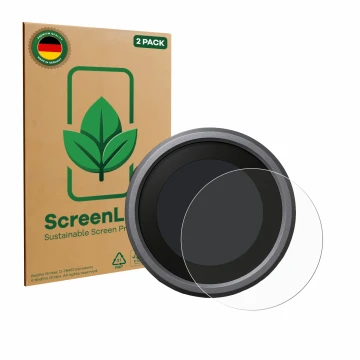 Vorderseite einer Produktverpackung mit dem Markenlogo ScreenLeaf. Daneben ist das Gerät Honda CL500 mit dem zugehörigen Displ