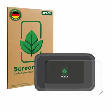 Vorderseite einer Produktverpackung mit dem Markenlogo ScreenLeaf. Daneben ist das Gerät Honda Forza 750 2025 mit dem zugehöri