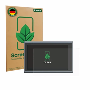 Vorderseite einer Produktverpackung mit dem Markenlogo ScreenLeaf. Daneben ist das Gerät SmallRig Wireless Monitor mit dem zug