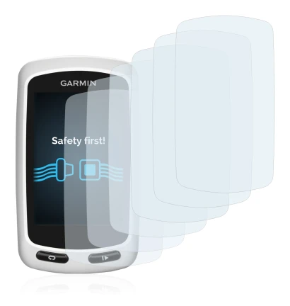 Abbildung des Geräts Garmin Edge Touring Plus mit einer Vielzahl des Displayschutzes.