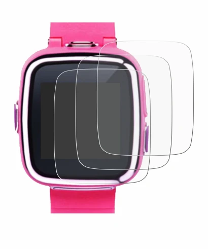 Abbildung des Geräts Vtech Kidizoom Smart Watch 2 mit einer Vielzahl des Displayschutzes.
