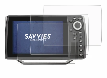 Abbildung des Geräts Humminbird Helix 7 mit einer Vielzahl des Displayschutzes.