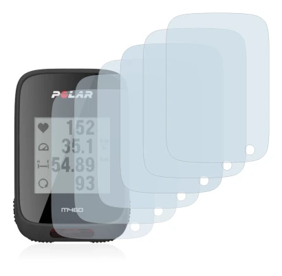 Abbildung des Geräts Polar M460 mit einer Vielzahl des Displayschutzes.