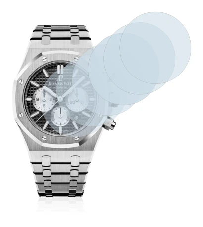 Abbildung des Geräts Audemars Piguet Royal Oak (41 mm) mit einer Vielzahl des Displayschutzes.