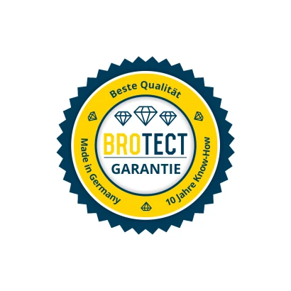 Qualitätssiegel der Marke BROTECT.