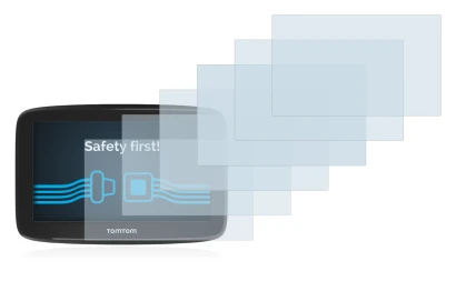 Abbildung des Geräts TomTom GO Basic (6") mit einer Vielzahl des Displayschutzes.