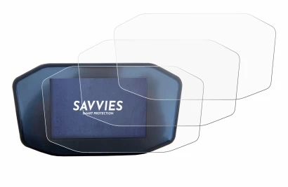 Abbildung des Geräts KTM 1290 Super Duke R mit einer Vielzahl des Displayschutzes.