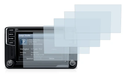 Abbildung des Geräts Volkswagen Amarok Discover Media 6.5" 2015 mit einer Vielzahl des Displayschutzes.