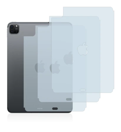 Abbildung des Geräts Apple iPad Pro 11" 2020 (Rückseite, 2. Gen.) mit einer Vielzahl des Displayschutzes.