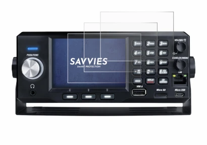 Abbildung des Geräts Uniden SDS200E mit einer Vielzahl des Displayschutzes.