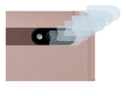 Abbildung des Geräts Samsung Galaxy Tab S7 WiFi 2020 (NUR Kameraschutz) mit einer Vielzahl des Displayschutzes.