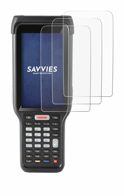 Abbildung des Geräts Honeywell ScanPal EDA61K mit einer Vielzahl des Displayschutzes.