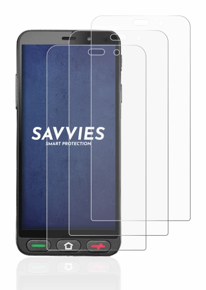 Abbildung des Geräts Brondi Amico S Nero mit einer Vielzahl des Displayschutzes.