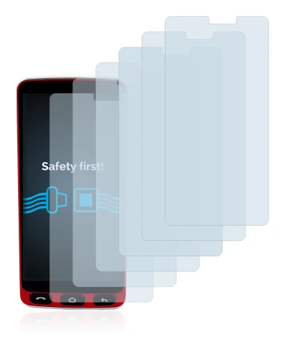 Abbildung des Geräts Olympia Neo Smartphone mit einer Vielzahl des Displayschutzes.