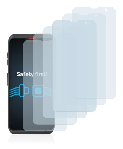 Abbildung des Geräts Honeywell ScanPal EDA52 mit einer Vielzahl des Displayschutzes.