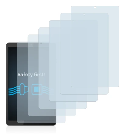 Abbildung des Geräts Lenovo Tab M8 (4. Gen.) mit einer Vielzahl des Displayschutzes.