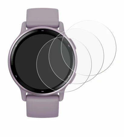 Abbildung des Geräts Garmin vivoactive 5 mit einer Vielzahl des Displayschutzes.