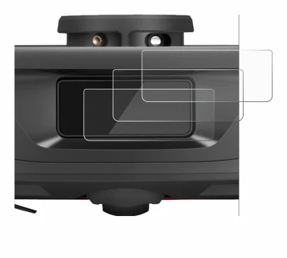 Abbildung des Geräts Roborock Q Revo (NUR Kamera) mit einer Vielzahl des Displayschutzes.