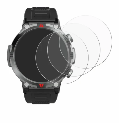 Abbildung des Geräts IFMDA S100 1.45" mit einer Vielzahl des Displayschutzes.