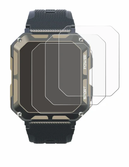 Abbildung des Geräts Blackview C20Pro 1.83" mit einer Vielzahl des Displayschutzes.