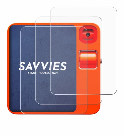 Abbildung des Geräts rabbit r1 mit einer Vielzahl des Displayschutzes.